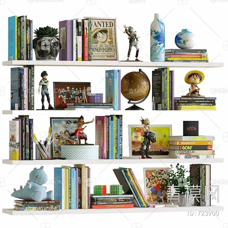 DECORATION SETS – 3D MODELS – 557 – PRO