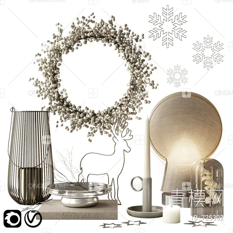 DECORATION SETS – 3D MODELS – 560 – PRO
