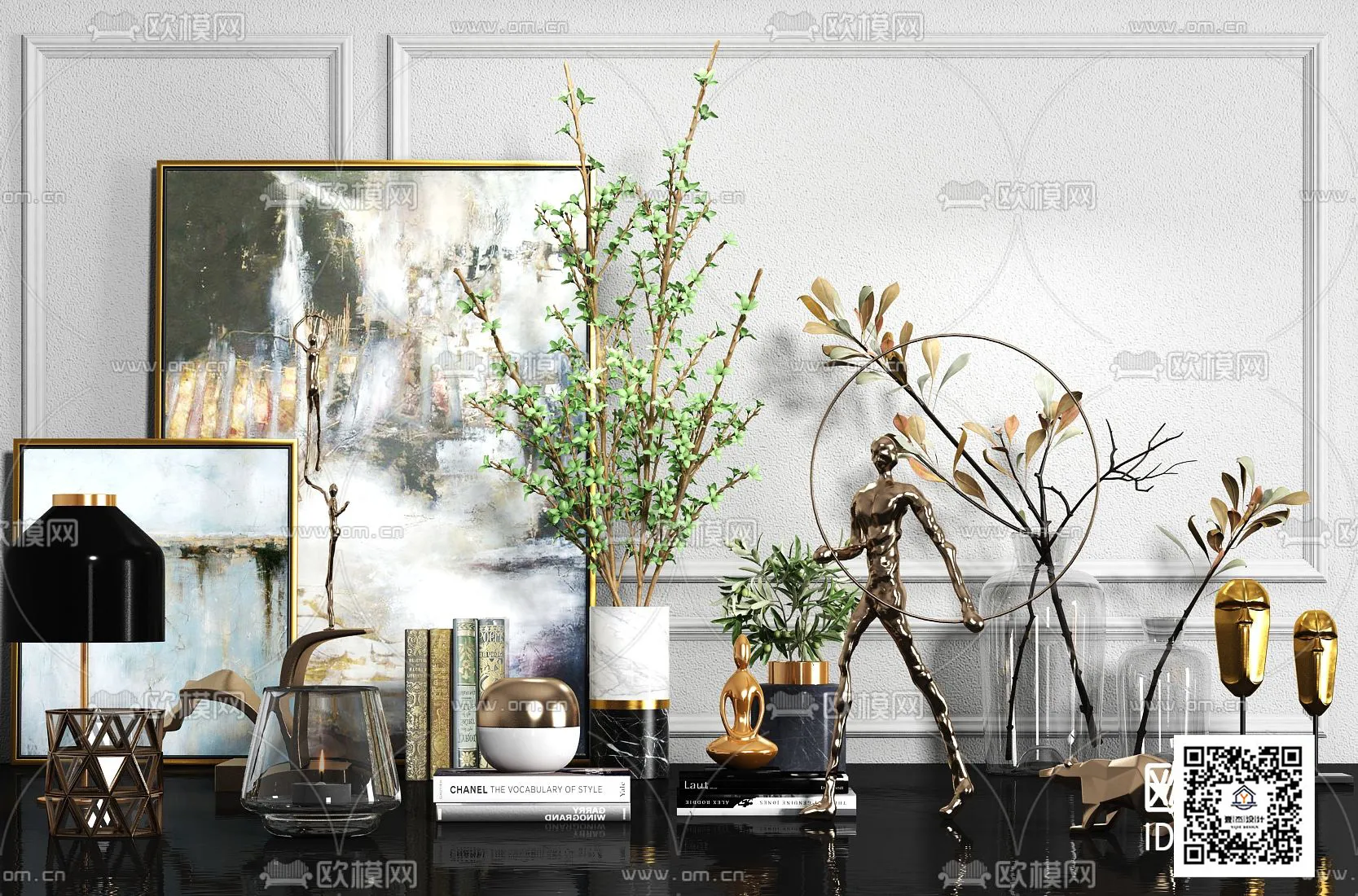 DECORATION SETS – 3D MODELS – 703 – PRO