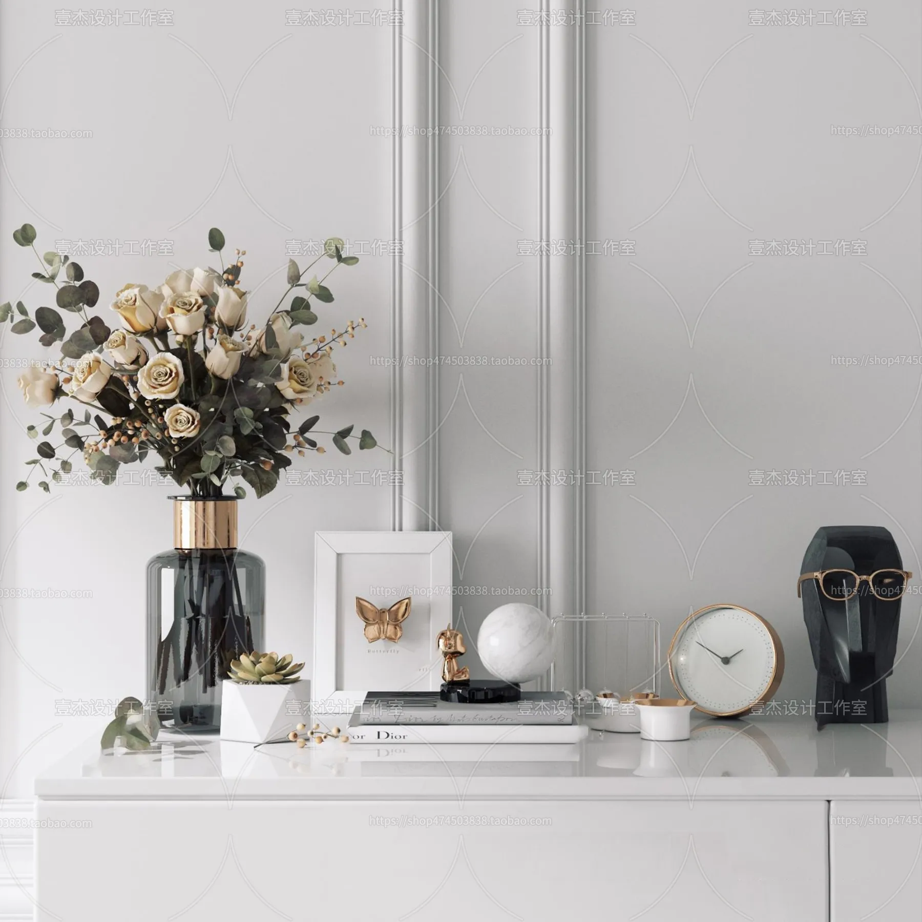 DECORATION SETS – 3D MODELS – 713 – PRO