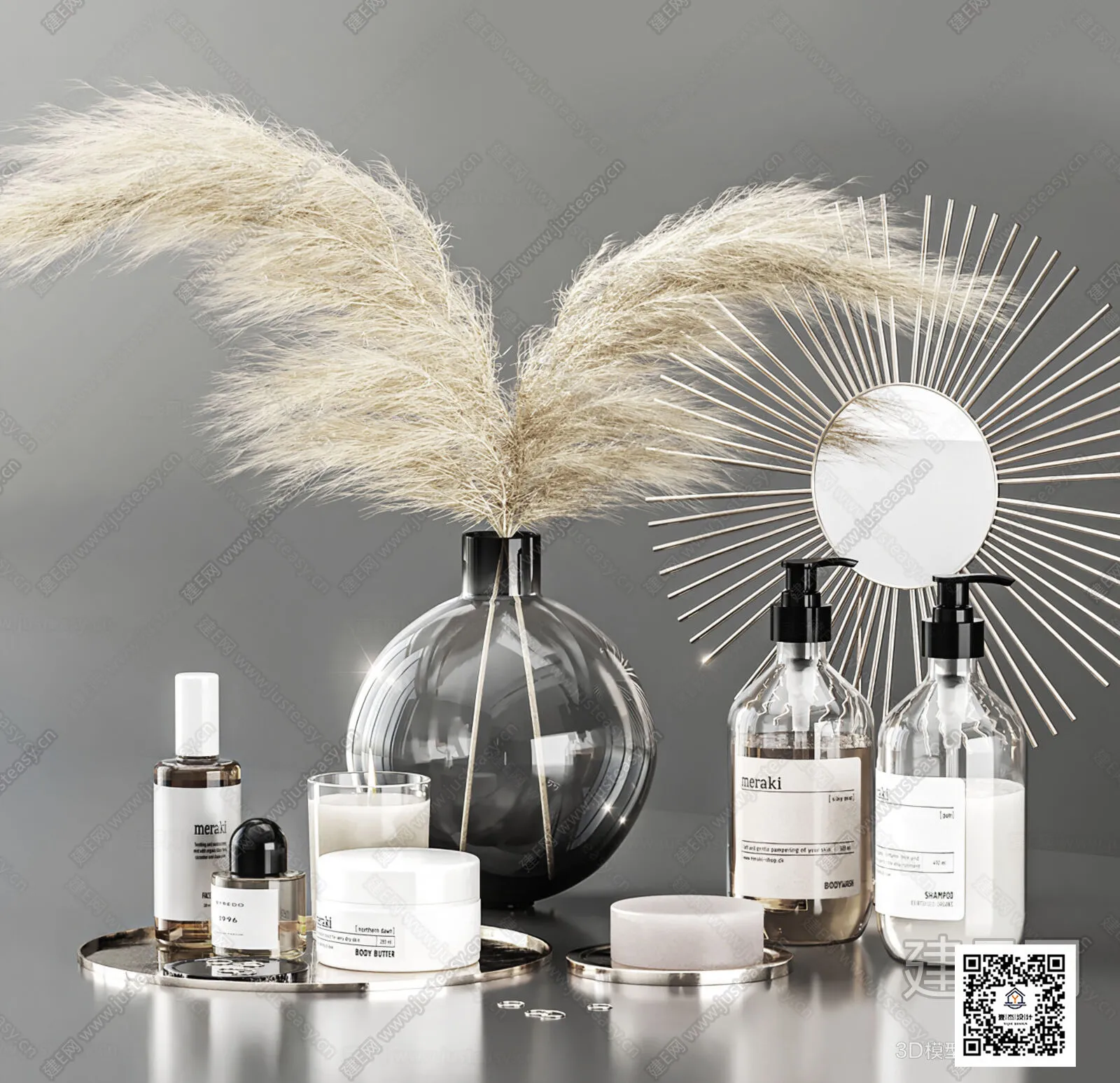 DECORATION SETS – 3D MODELS – 725 – PRO