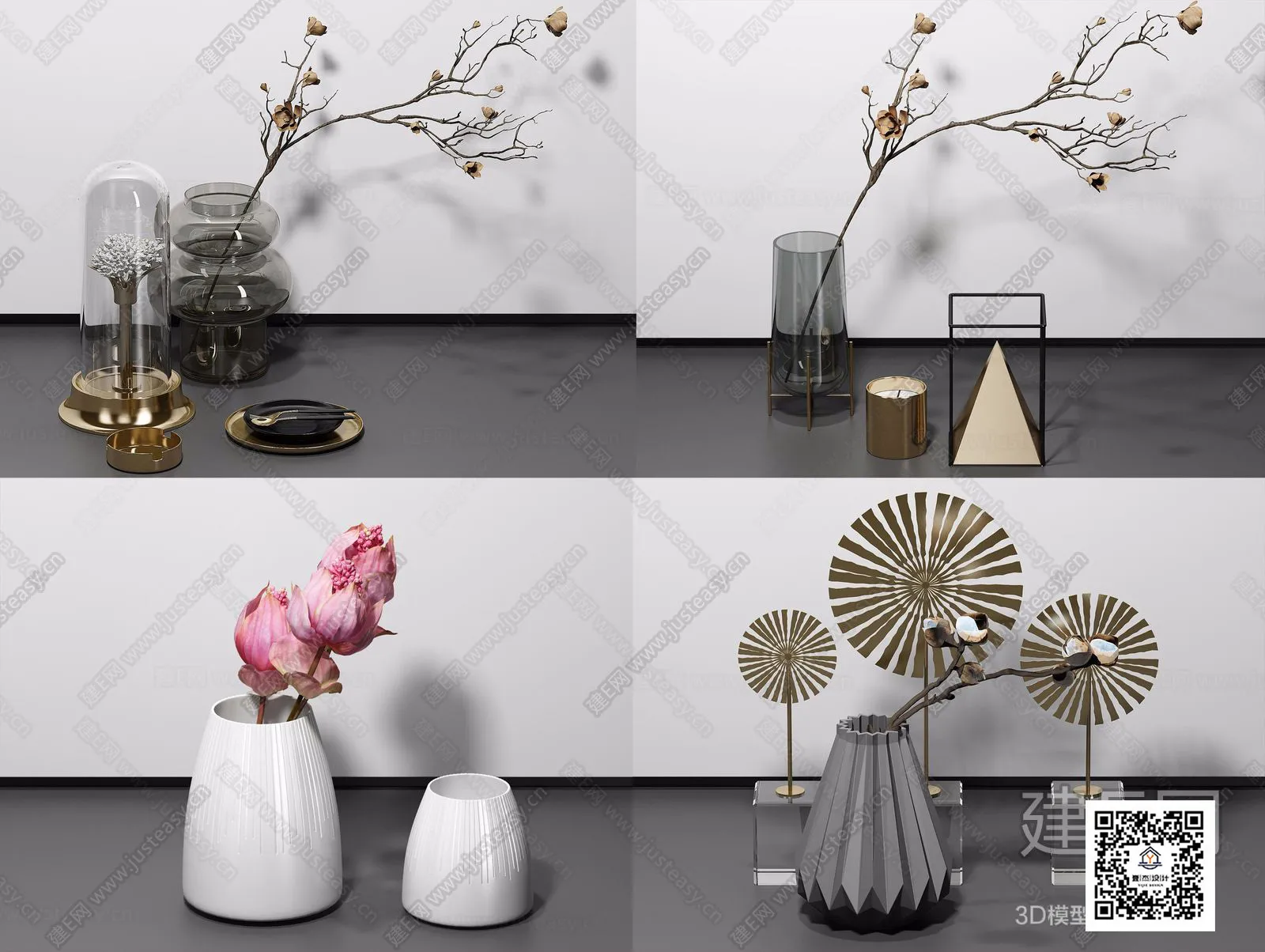 DECORATION SETS – 3D MODELS – 763 – PRO