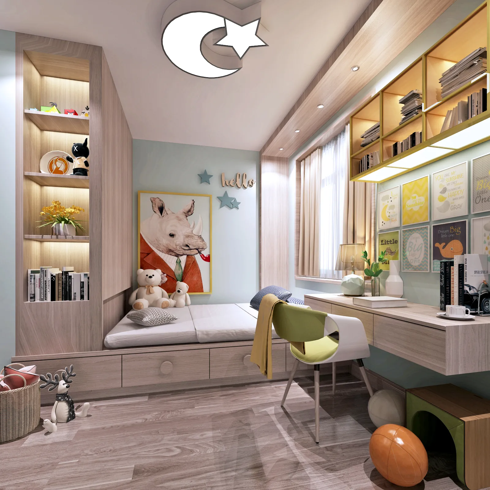 CHILDROOM – 3D SCENES – VRAY – 414