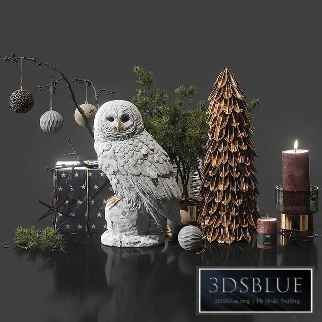 Decorative set 11 3DS Max - thumbnail 3