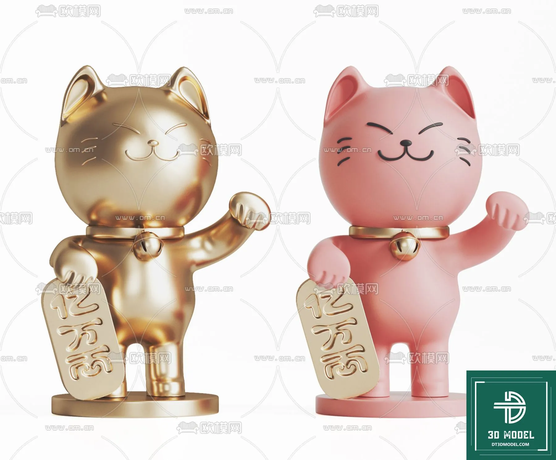 LUCKY CAT – 3D MODELS – 017 – PRO