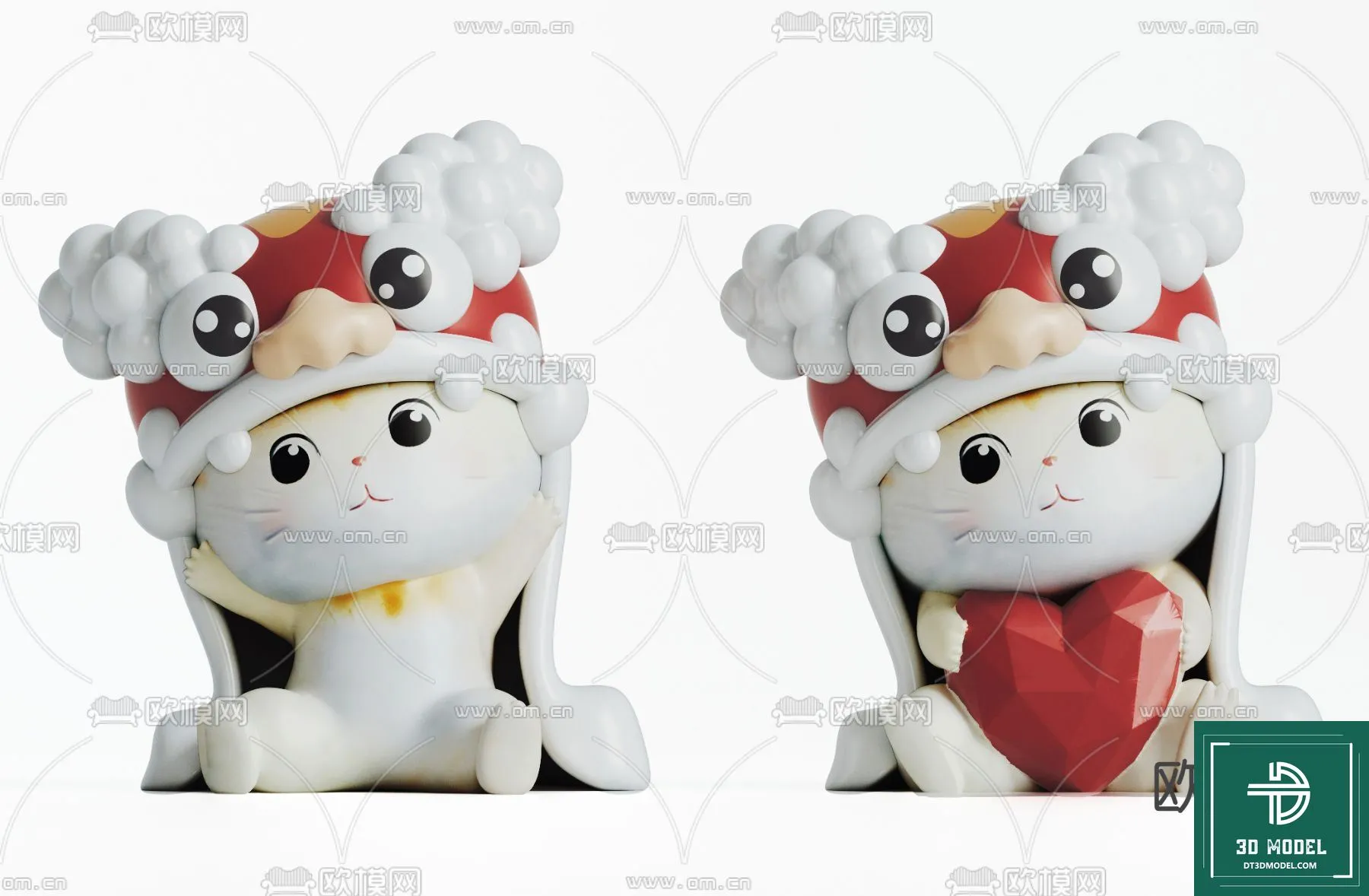 LUCKY CAT – 3D MODELS – 018 – PRO