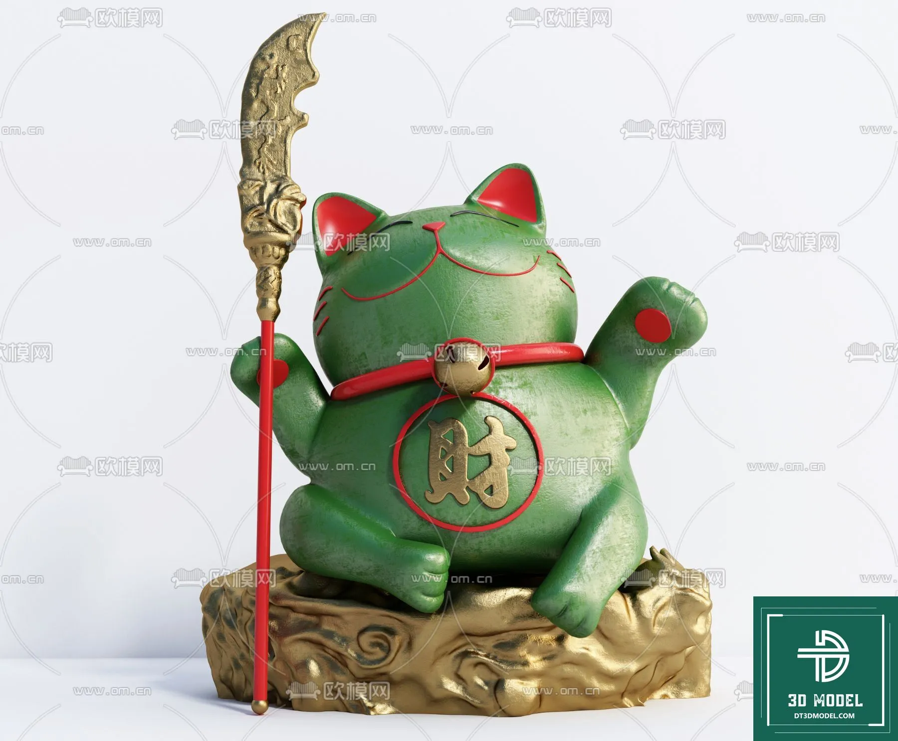 LUCKY CAT – 3D MODELS – 034 – PRO