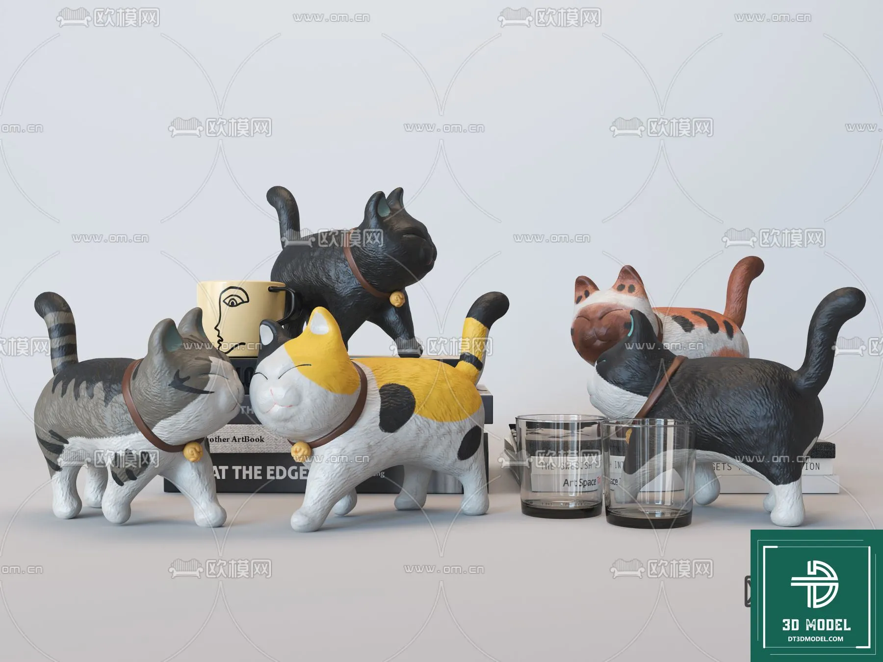 LUCKY CAT – 3D MODELS – 036 – PRO