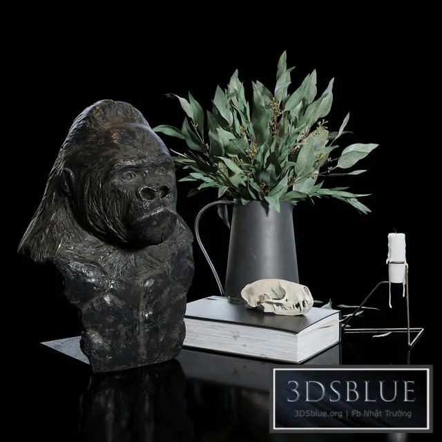 Decorative set 12 3DS Max - thumbnail 3