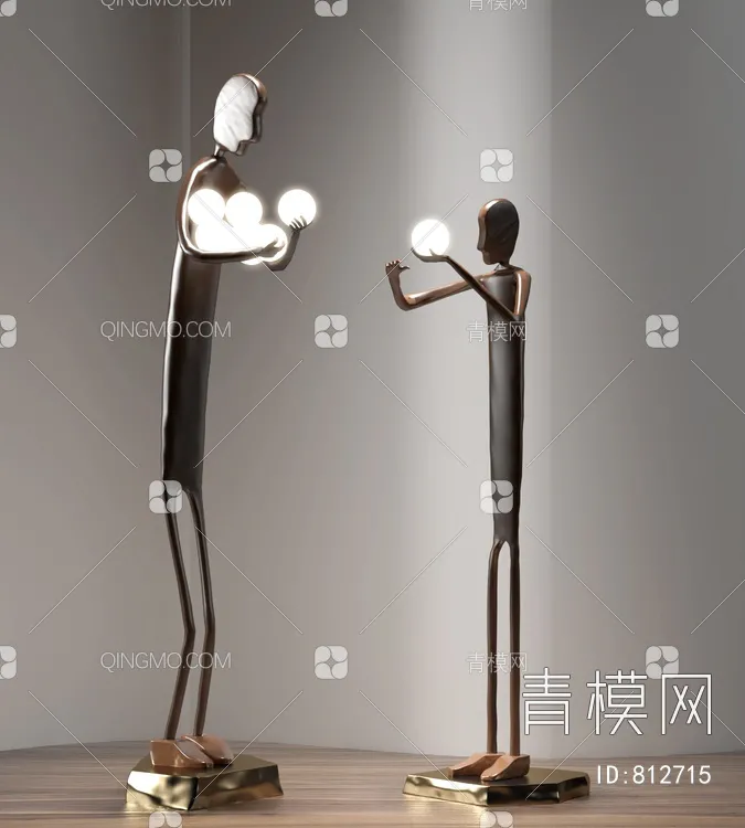 SCULPTURE LIGHT – 3D MODELS – 079 – PRO