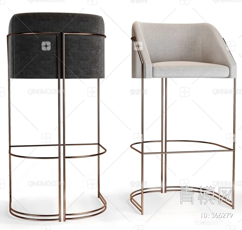 STOOL – BAR CHAIR – 3DMODELS – 034 – PRO