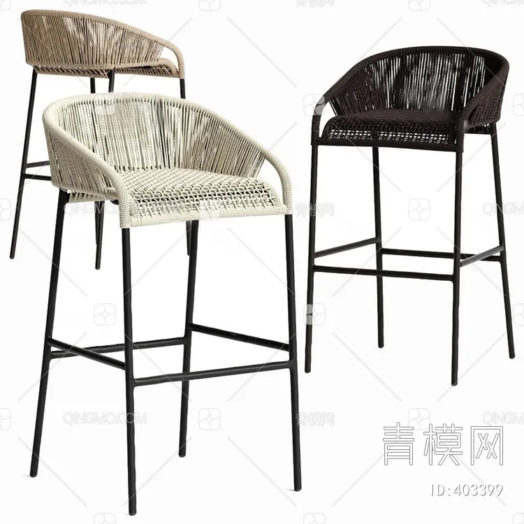 STOOL – BAR CHAIR – 3DMODELS – 069 – PRO