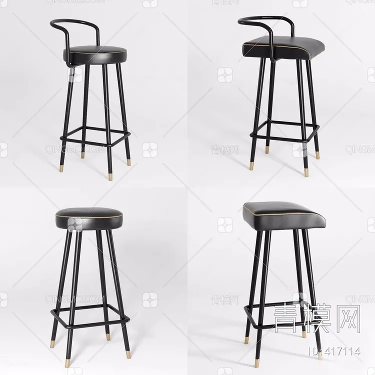 STOOL – BAR CHAIR – 3DMODELS – 093 – PRO