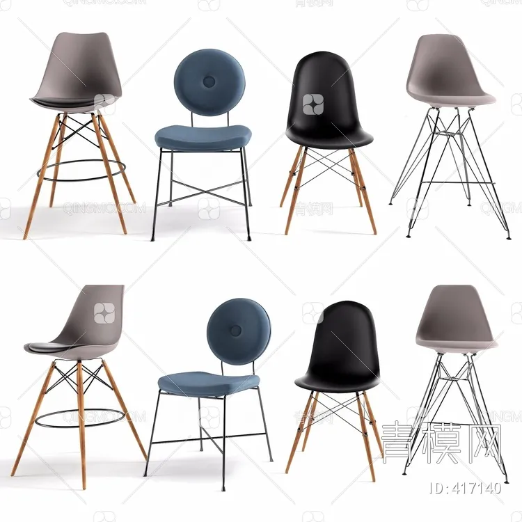 STOOL – BAR CHAIR – 3DMODELS – 103 – PRO