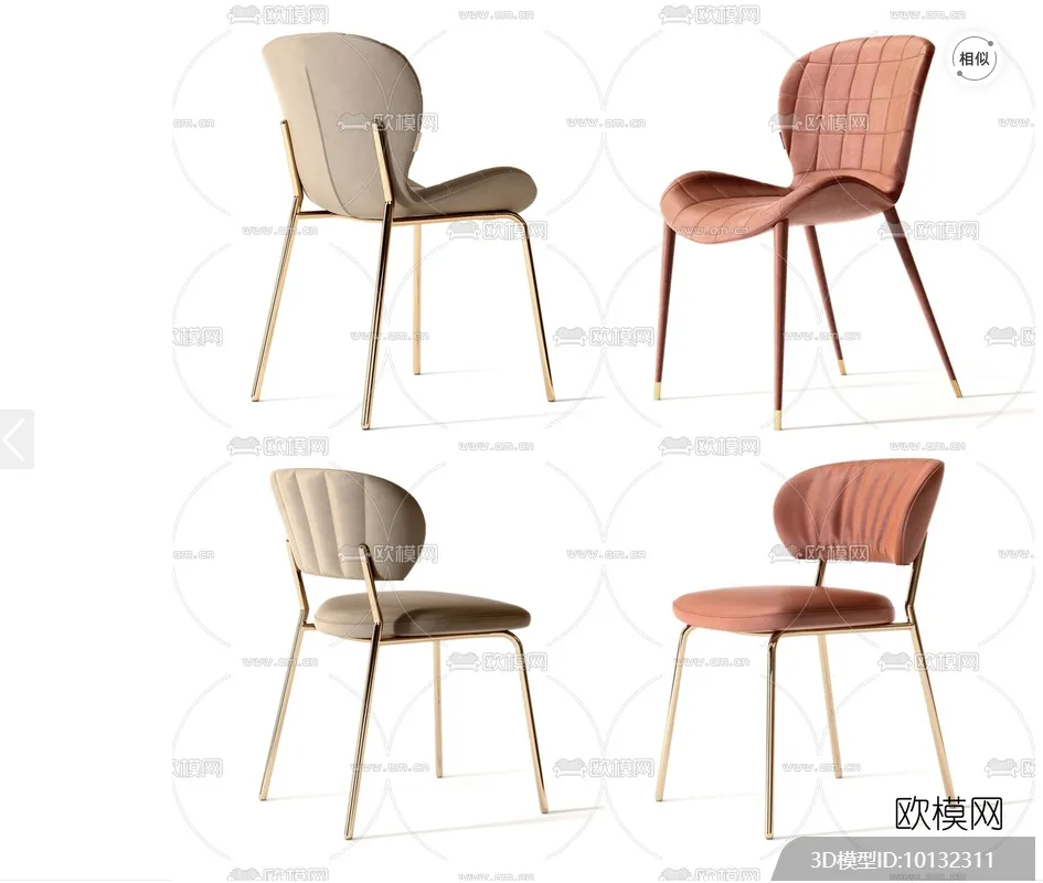 MODERN CHAIR – 3D MODELS – DOWNLOAD – 008 – PRO