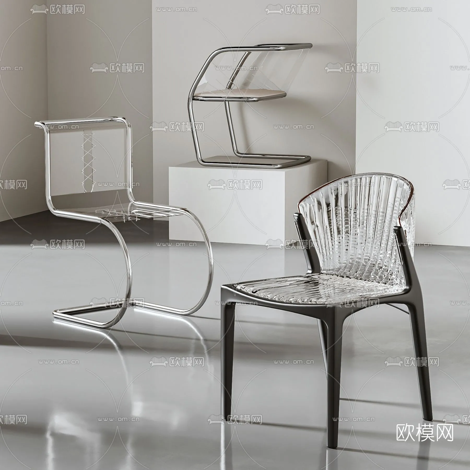 MODERN CHAIR – 3D MODELS – DOWNLOAD – 054 – PRO