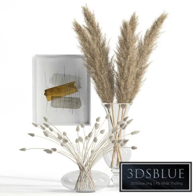 Lapin ponytails decor 3DS Max - thumbnail 3