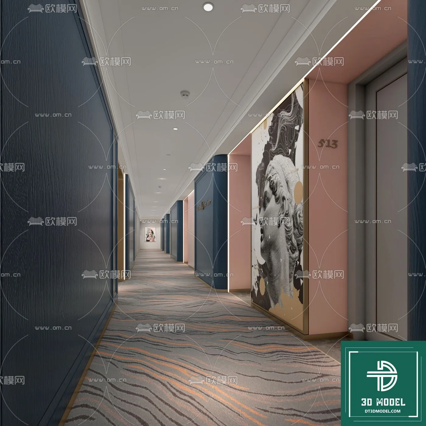 LOBBY 3D MODELS – SCENES – 052 – PRO