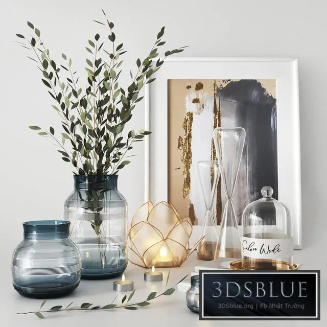 Decorative set 3DS Max - thumbnail 3