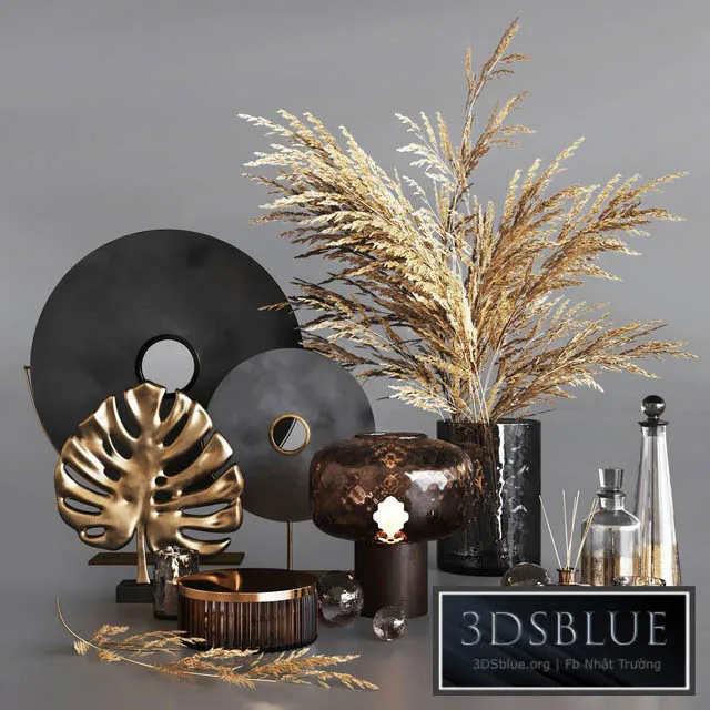 Decorative set 2 3DS Max - thumbnail 3