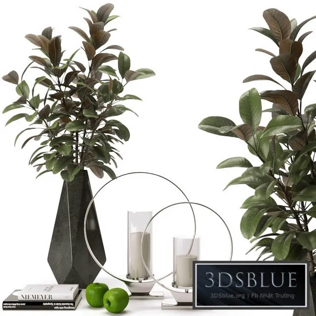 decorative set with accessories from Z Gallerie 3DS Max - thumbnail 3