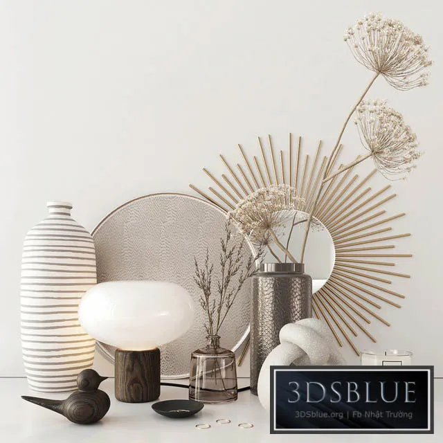 Set with heracleum 3DS Max - thumbnail 3