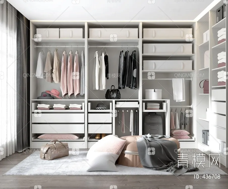 WARDROBE – CLOSET – 3DS MAX MODELS – 069 – PRO