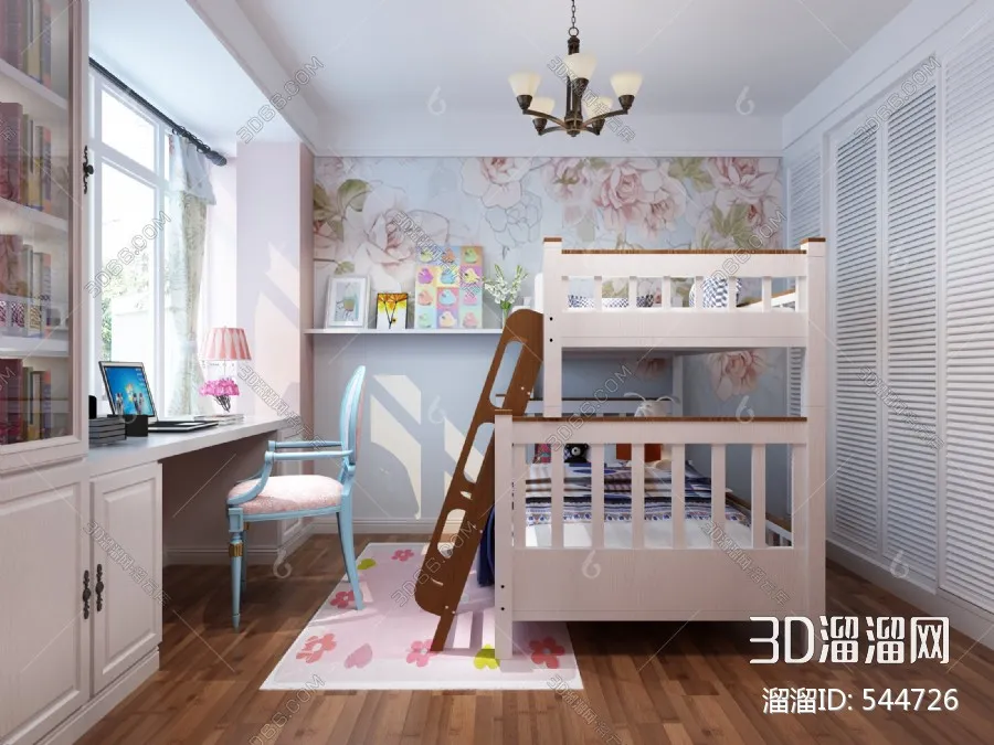 CHILDROOM – 3D SCENES – VRAY – 458