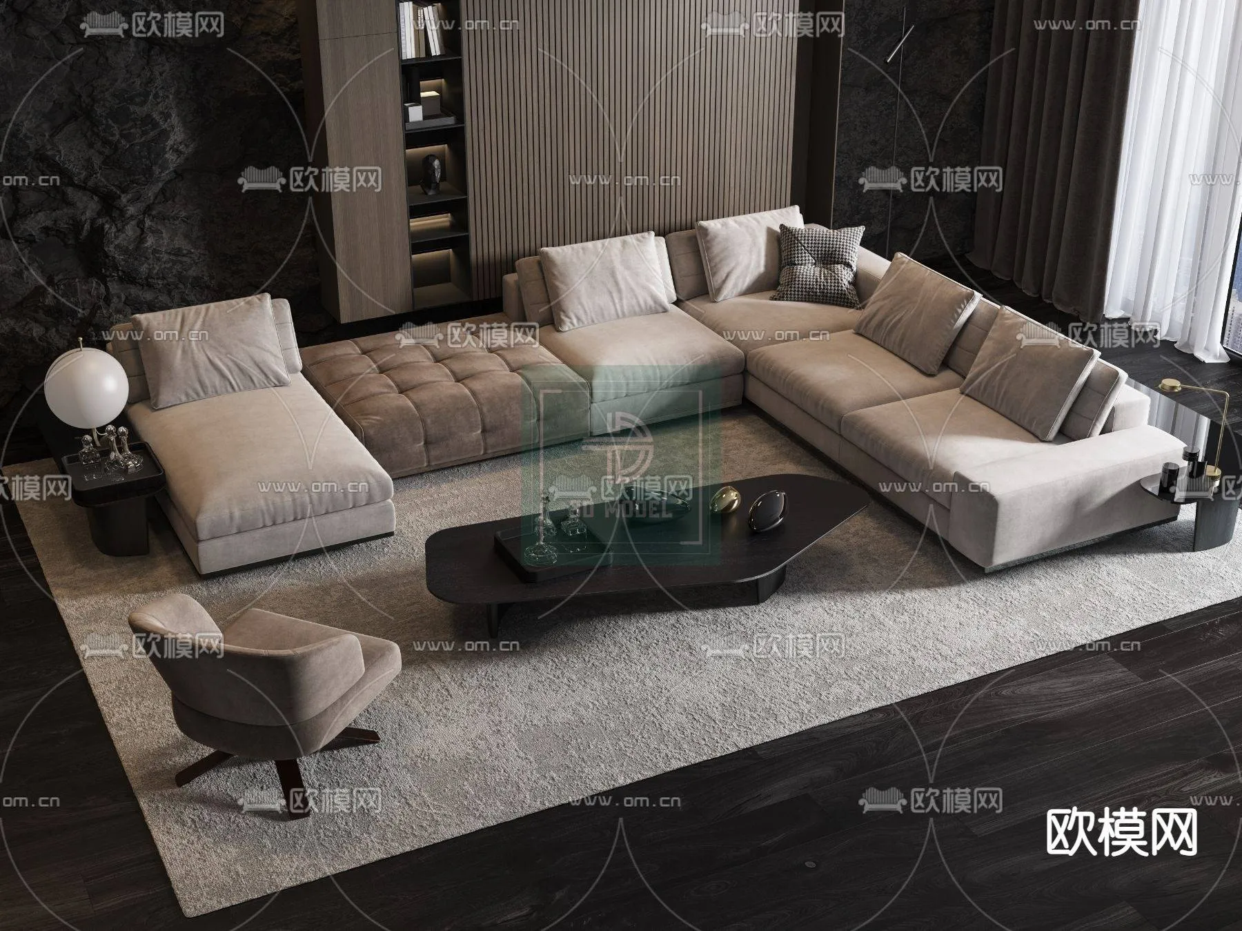 SOFA – 3D MODELS – 3DSMAX – 111 – PRO