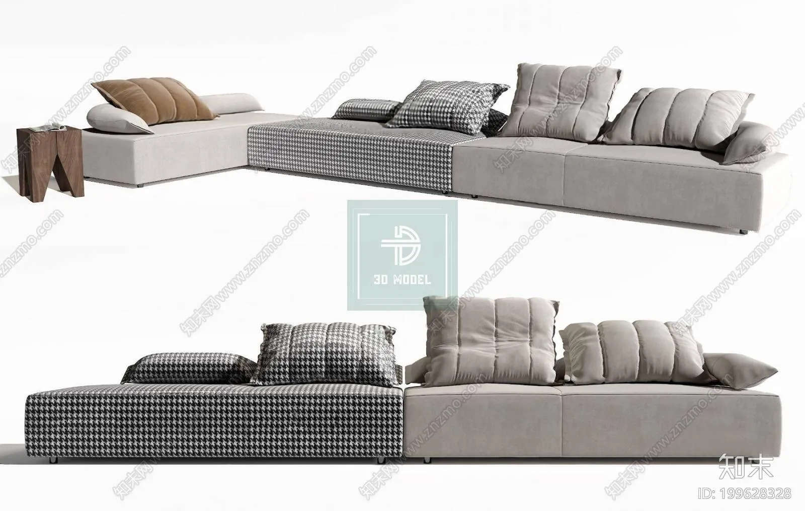 SOFA – 3D MODELS – 3DSMAX – 158 – PRO