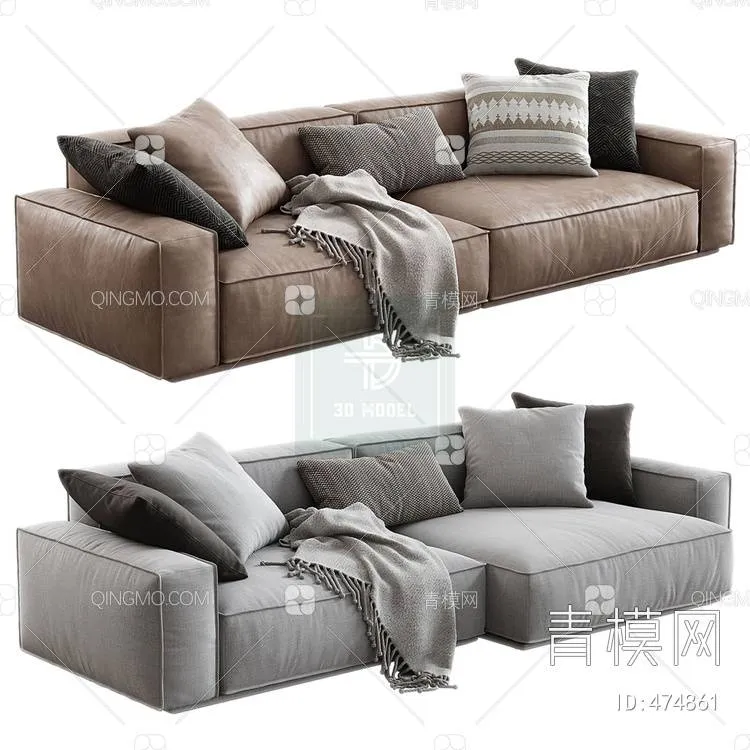 SOFA – 3D MODELS – 3DSMAX – 168 – PRO