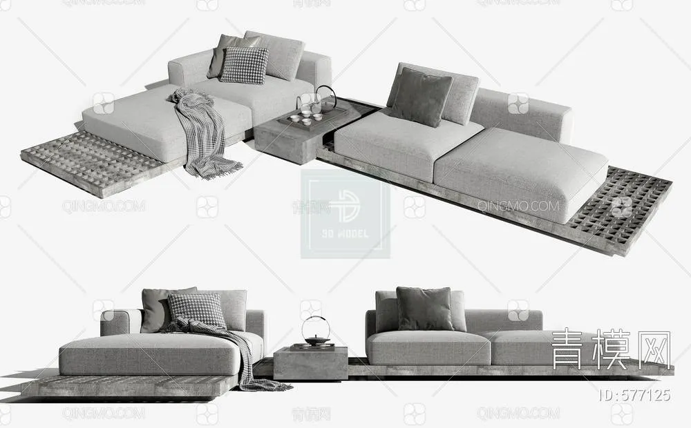 SOFA – 3D MODELS – 3DSMAX – 209 – PRO