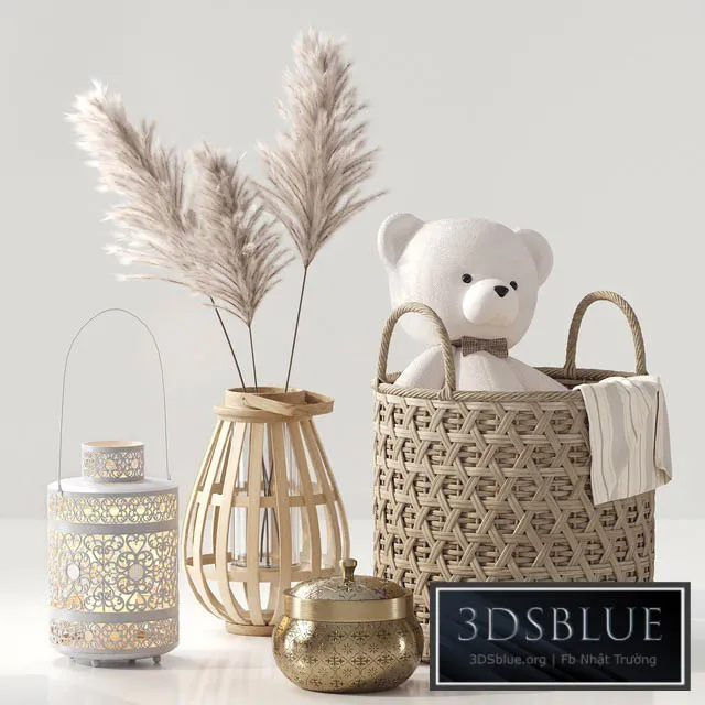 Decorative set 017 3DS Max - thumbnail 3