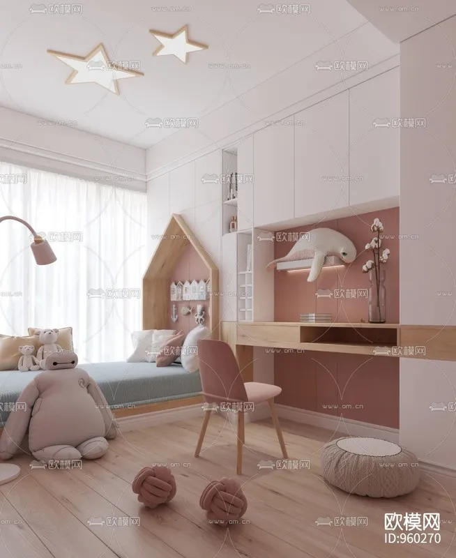 CHILDROOM – 3D SCENES – VRAY – 468