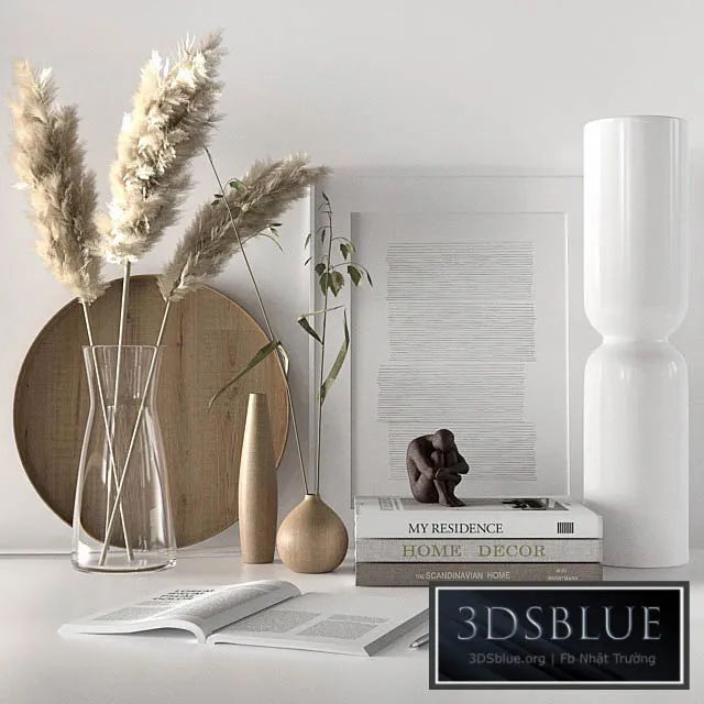 Decorative Set 28 3DS Max - thumbnail 3