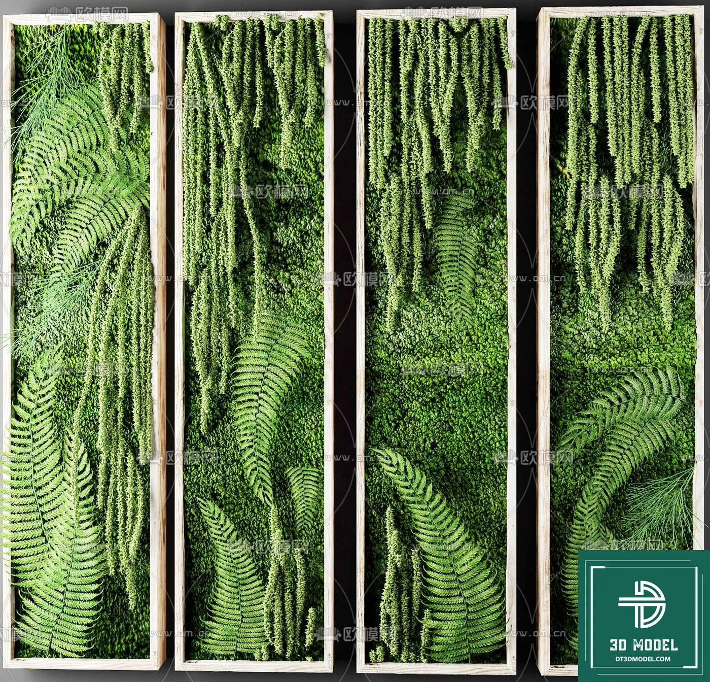VERTICAL GARDEN – FITOWALL PLANT 3D MODEL – 006