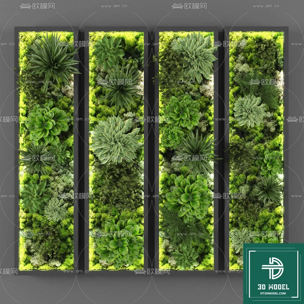 VERTICAL GARDEN – FITOWALL PLANT 3D MODEL – 013