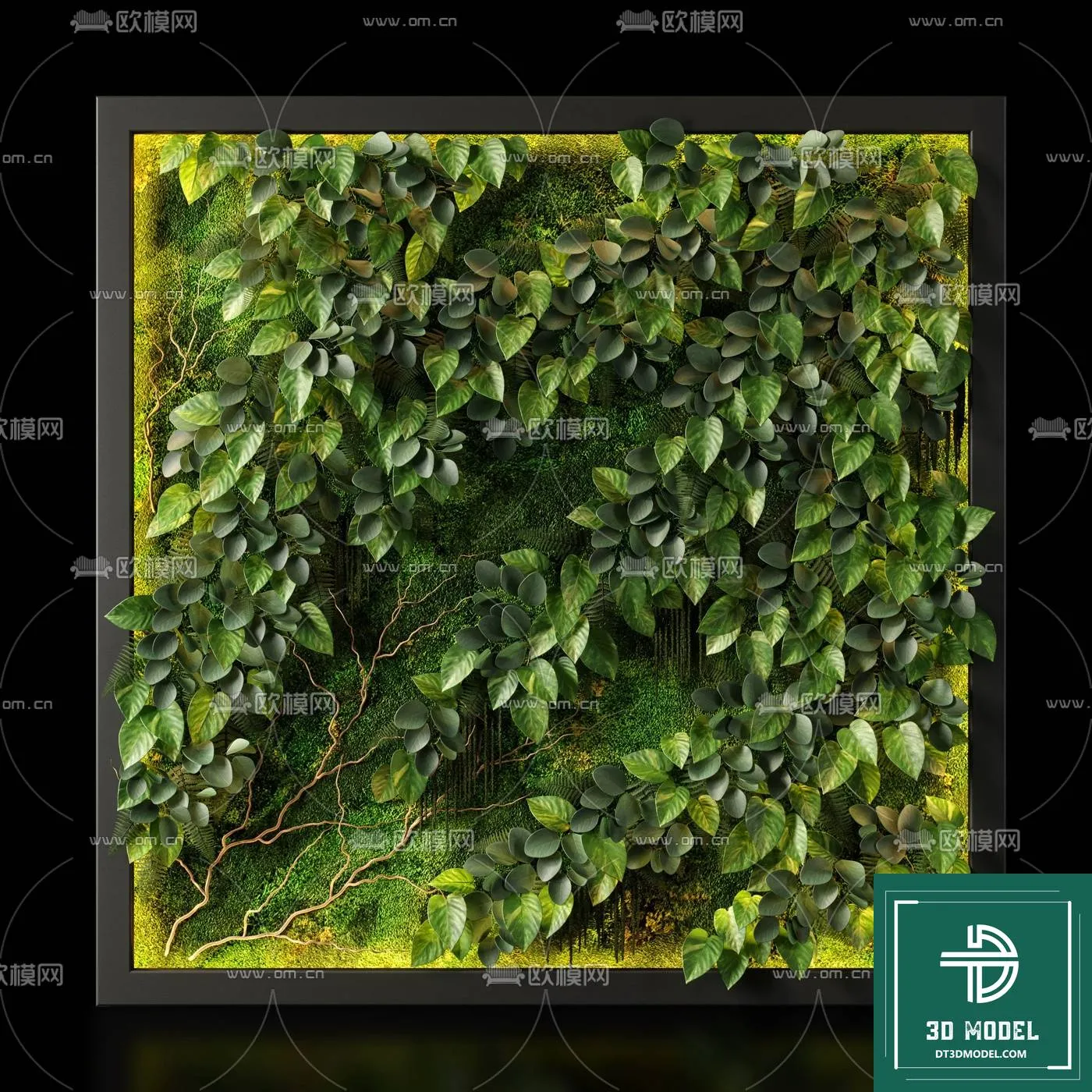 VERTICAL GARDEN – FITOWALL PLANT 3D MODEL – 031