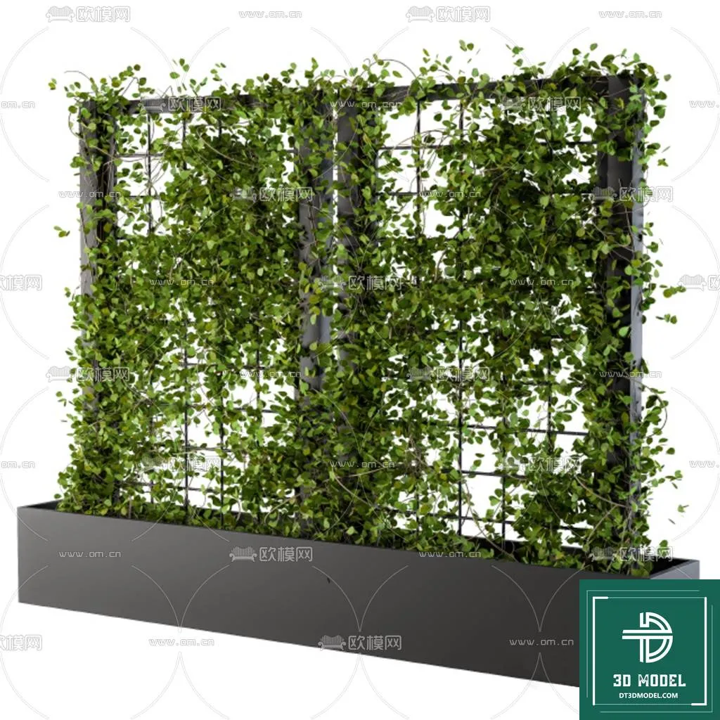 VERTICAL GARDEN – FITOWALL PLANT 3D MODEL – 043