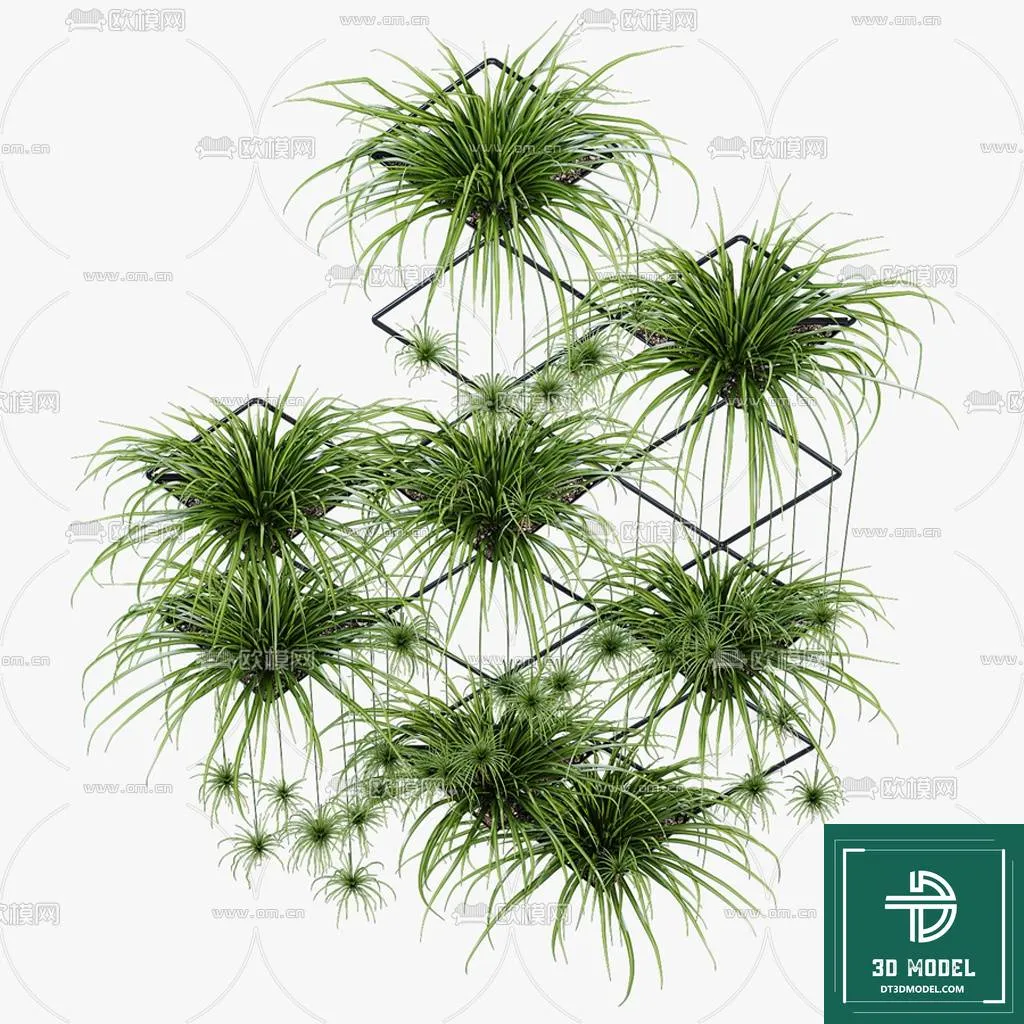 VERTICAL GARDEN – FITOWALL PLANT 3D MODEL – 045