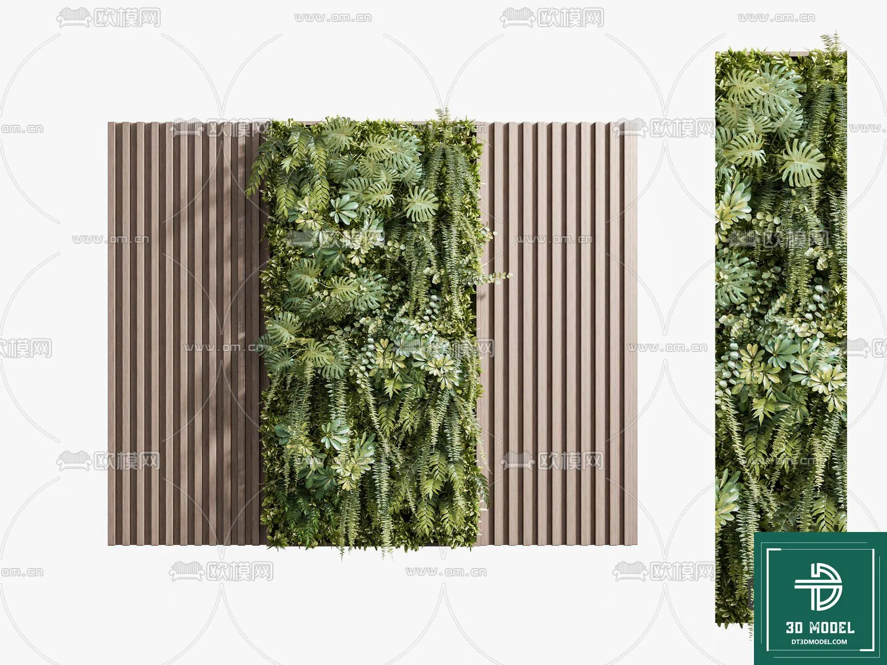 VERTICAL GARDEN – FITOWALL PLANT 3D MODEL – 056