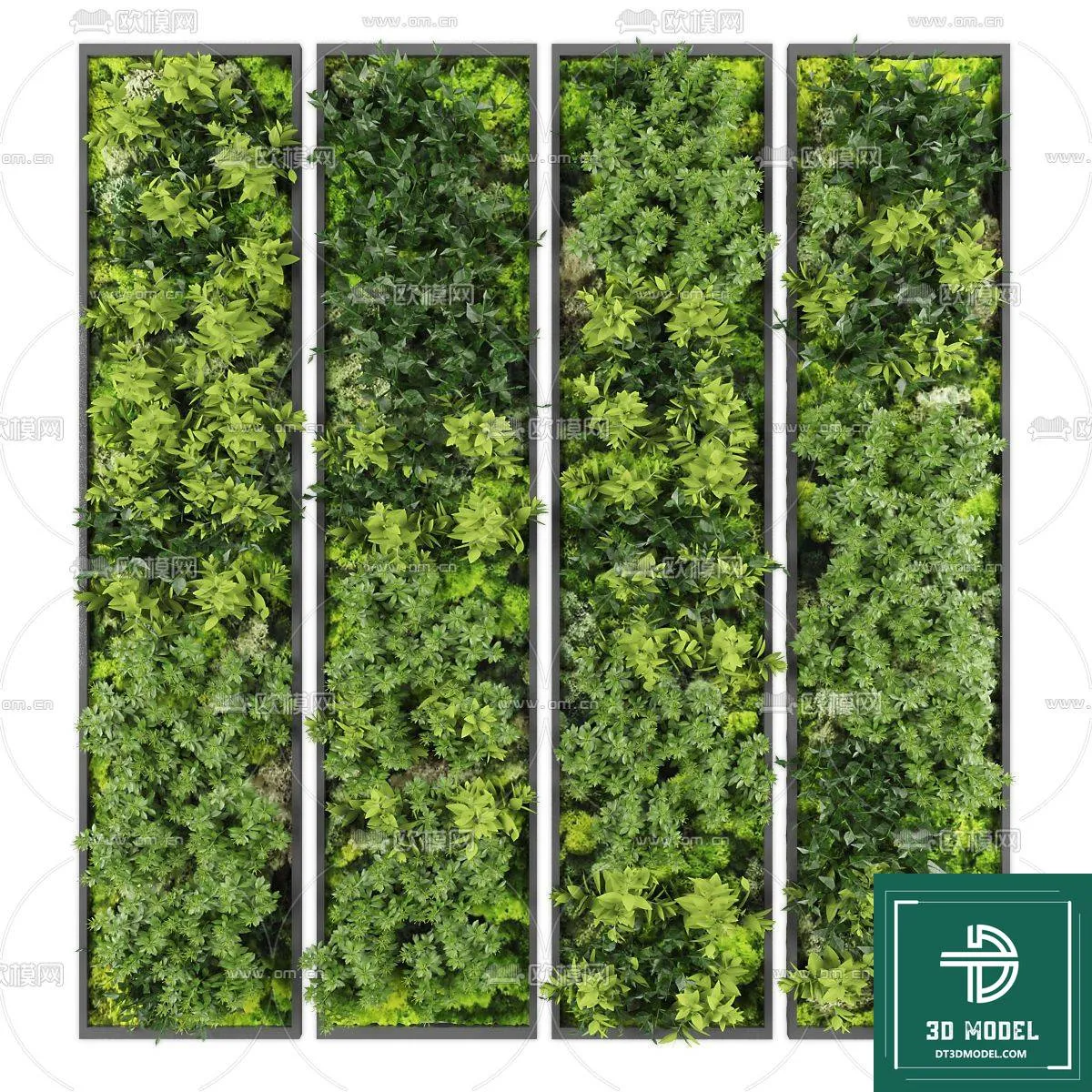 VERTICAL GARDEN – FITOWALL PLANT 3D MODEL – 085