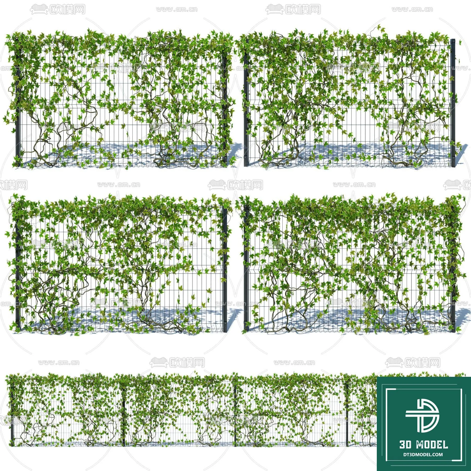 VERTICAL GARDEN – FITOWALL PLANT 3D MODEL – 161