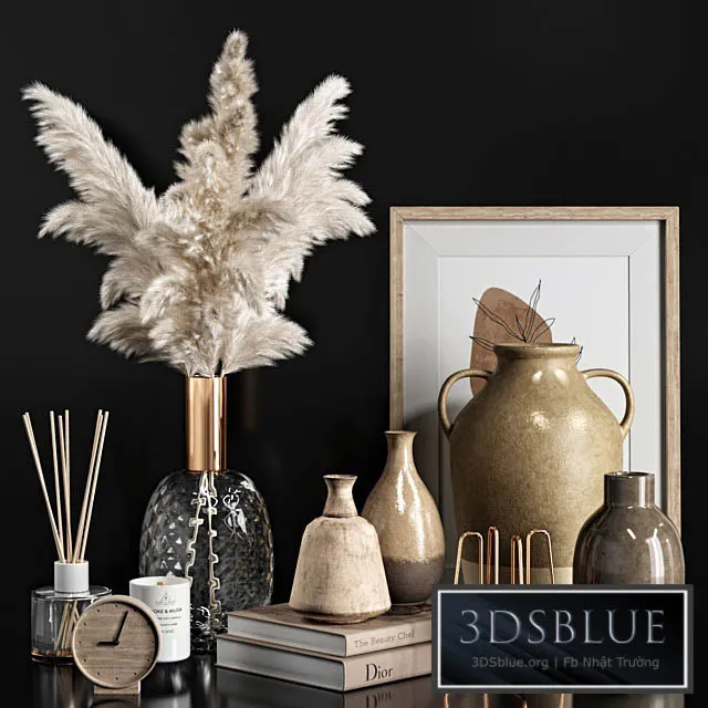 Decor set 12 3DS Max - thumbnail 3