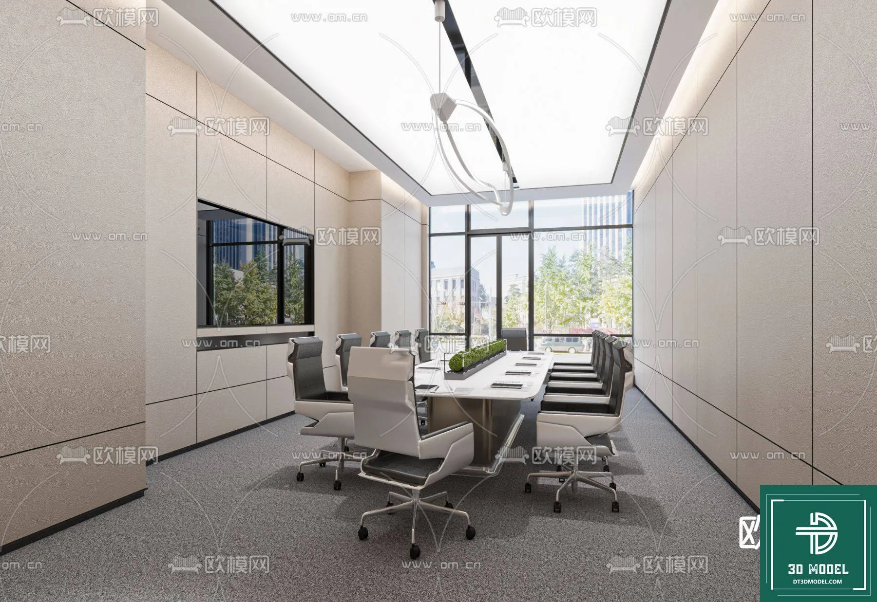 MEETING ROOM – OFFICE – 3D SCENES – 010