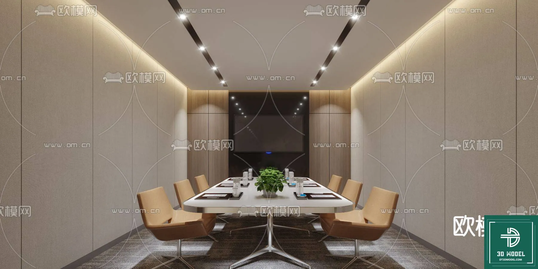 MEETING ROOM – OFFICE – 3D SCENES – 016