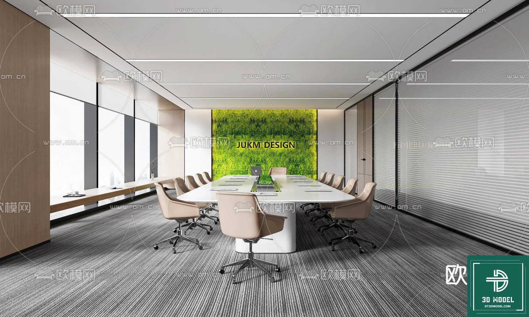 MEETING ROOM – OFFICE – 3D SCENES – 057