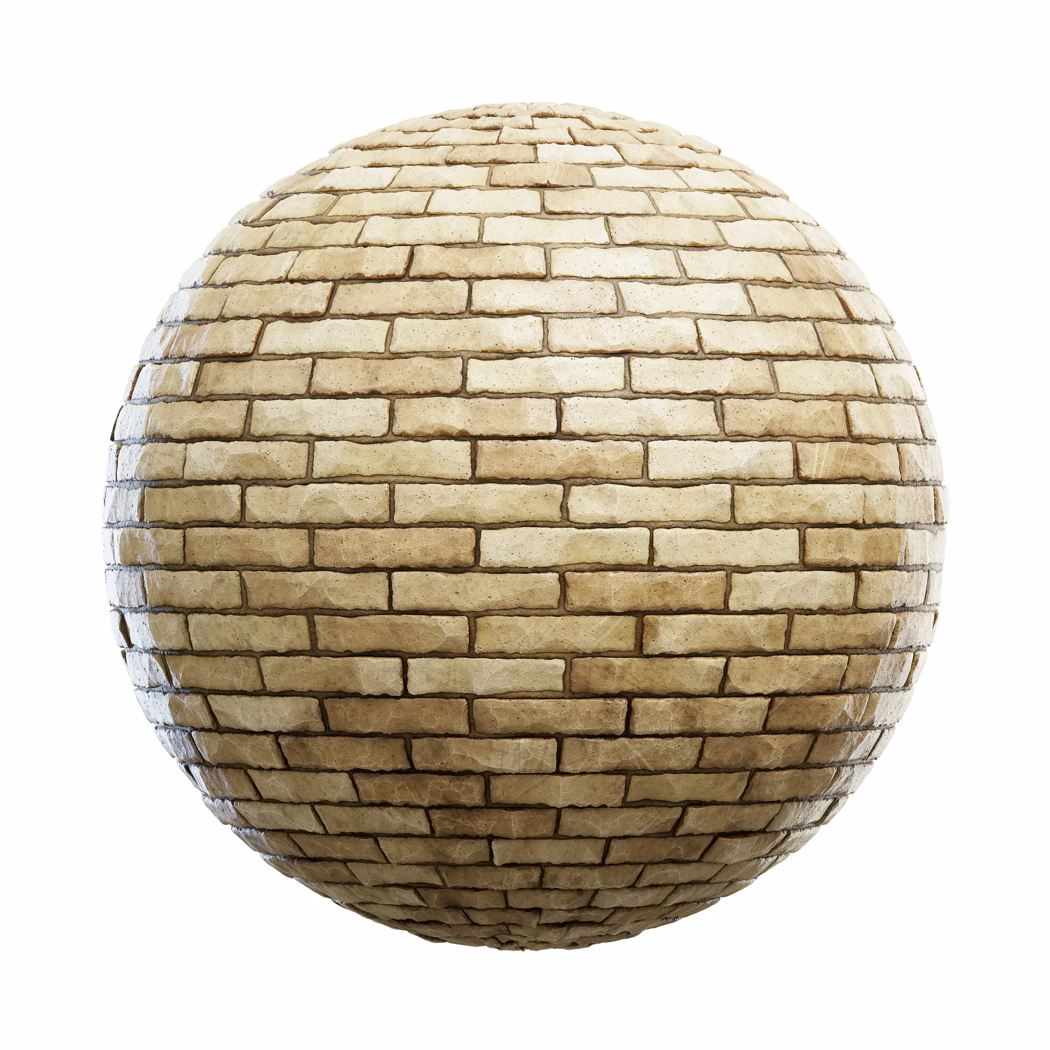Blocks Exterior Brick Walls PBR Textures – 4K – 8K – beige_stone_brick_wall_45_15