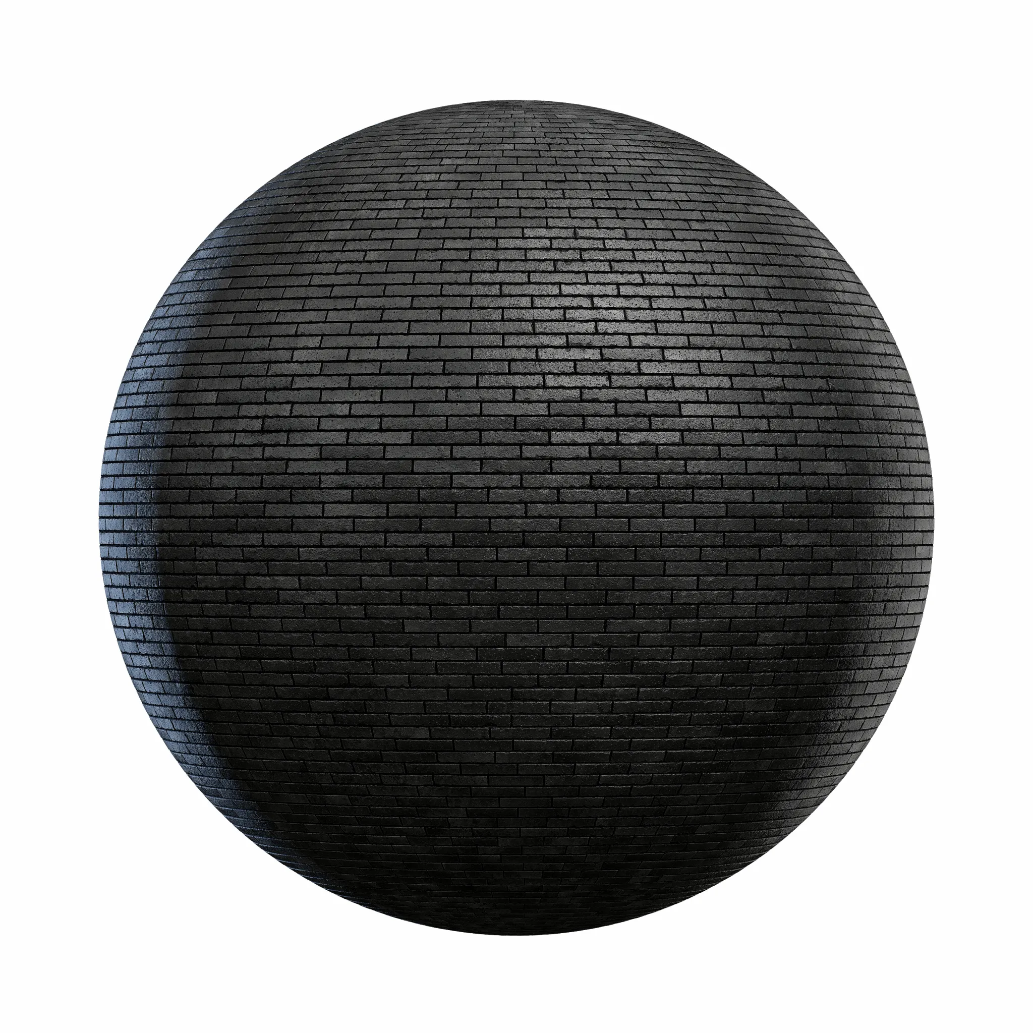 Blocks Exterior Brick Walls PBR Textures – 4K – 8K – black_brick_wall_45_57