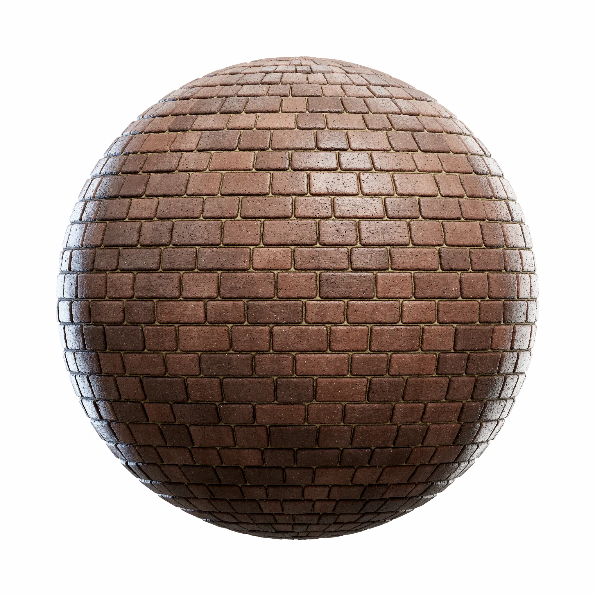 Blocks Exterior Brick Walls PBR Textures – 4K – 8K – brown_brick_wall_45_05